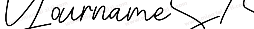YournameS7ScientificNarrow Medium字体转换